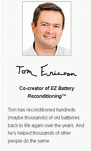 With EZ Battery Reconditioning™… “Bringing Dead Batteries Back To Life Is Simple!”