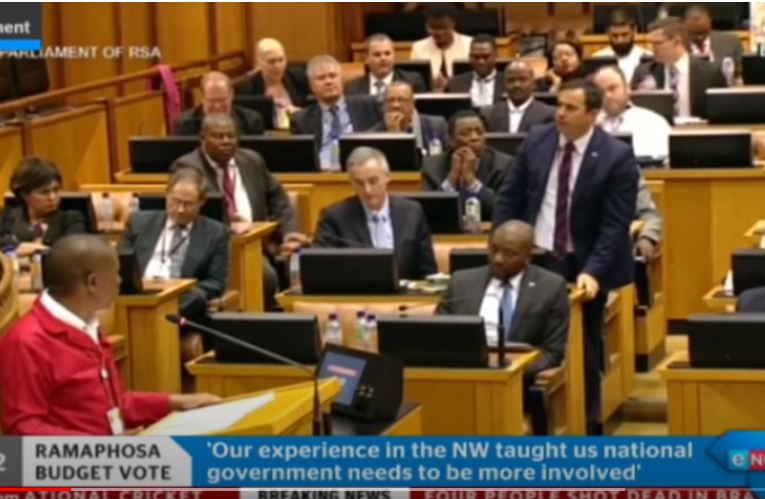 Malema responds to Presidency budget vote speech