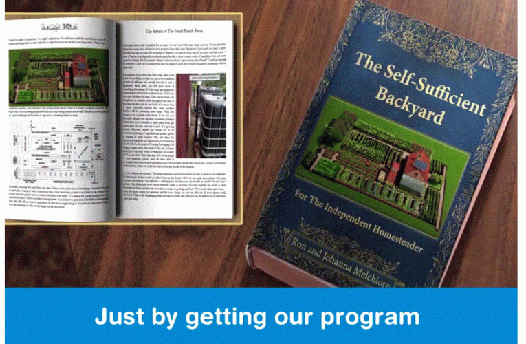 Take Advantage of Our 40 Years Experience Living Off The Grid and Turn Your Home Into a Self-Sufficient Homestead